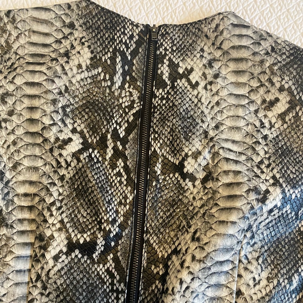French Connection Snake Print Sleeveless MiniDress - Picture 14 of 16
